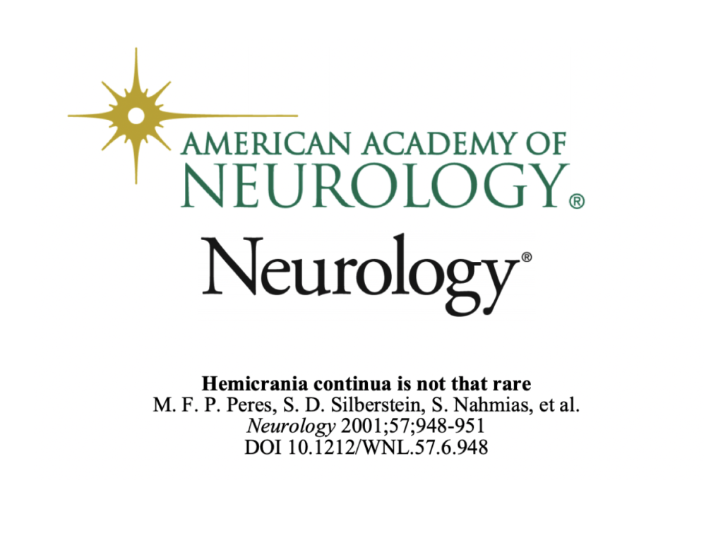 neurology Hemicrania Continua